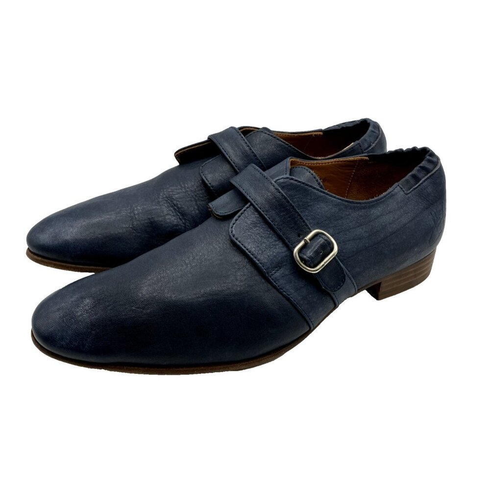 SOLD OUT Sz 10.5 Fluevog  Women’s Gateway Johnston Buckle  Oxford Blue